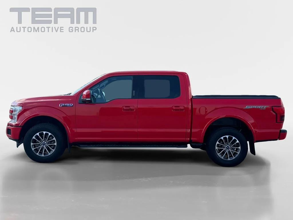 Used 2018 Red Ford Lariat image 4