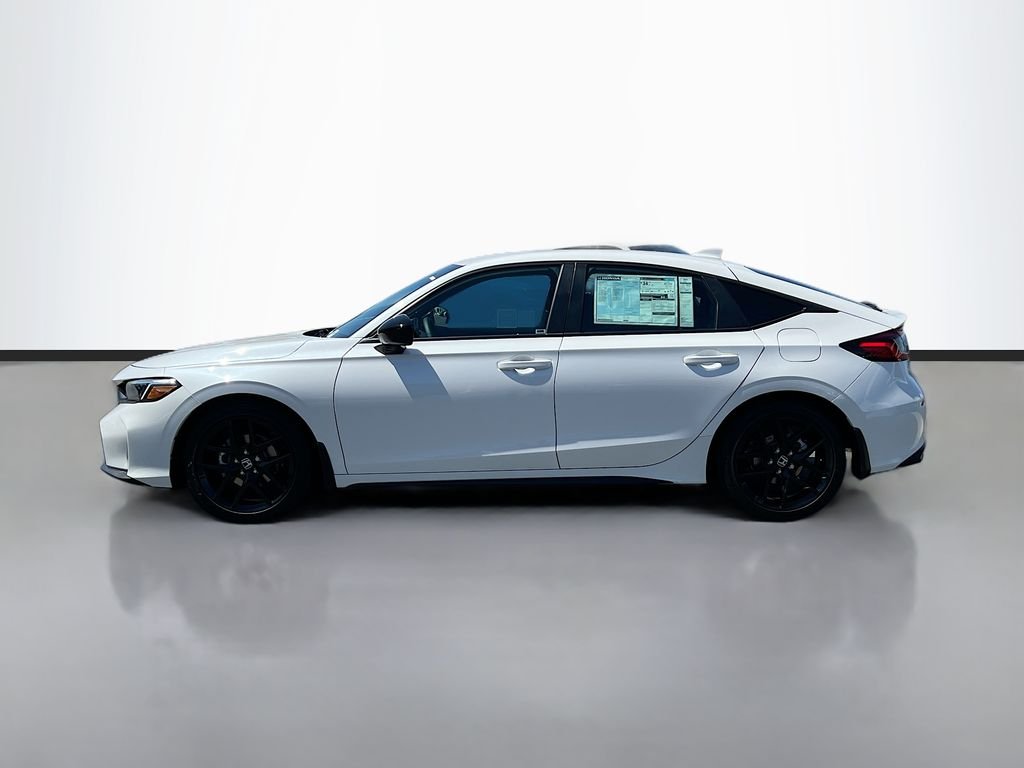 New 2026 Platinum White Pearl Honda FWD Sport image 3