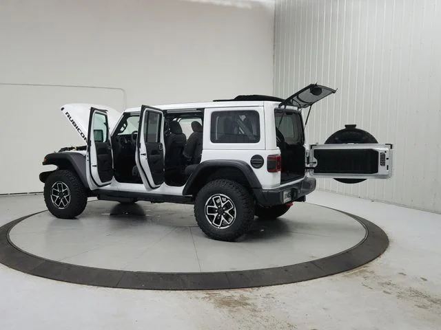 New 2026 Bright White Clearcoat Jeep Rubicon image 13