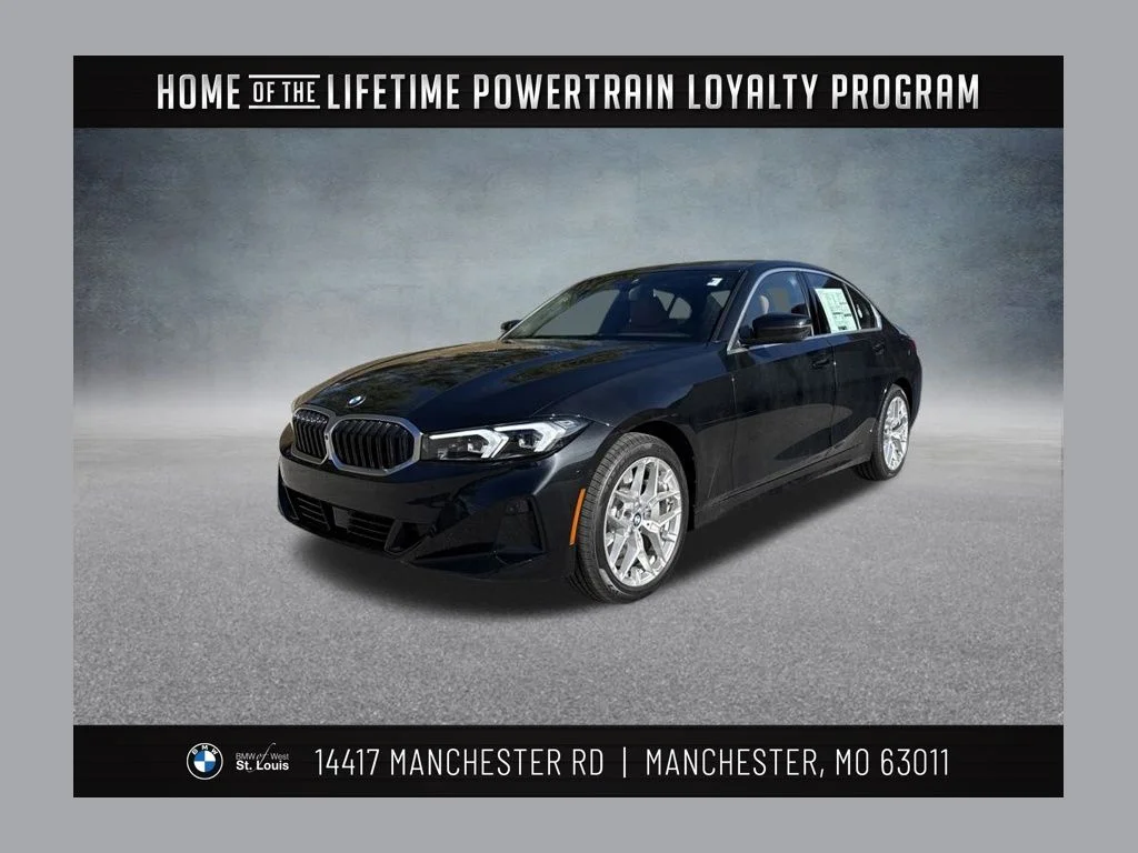 Used 2026 Black BMW 330i xDrive image 1