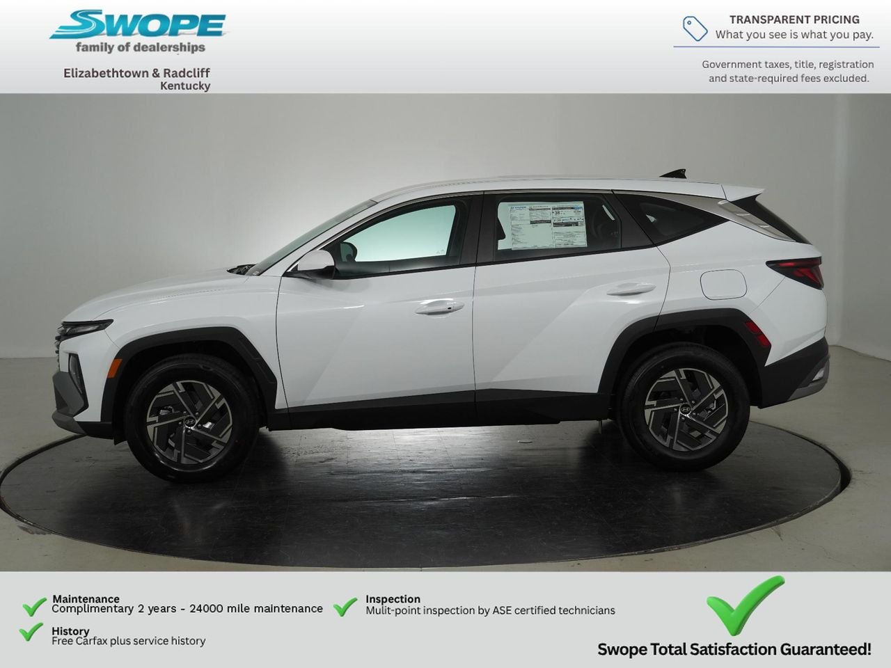 New 2026 Creamy White Pearl Hyundai Blue image 6