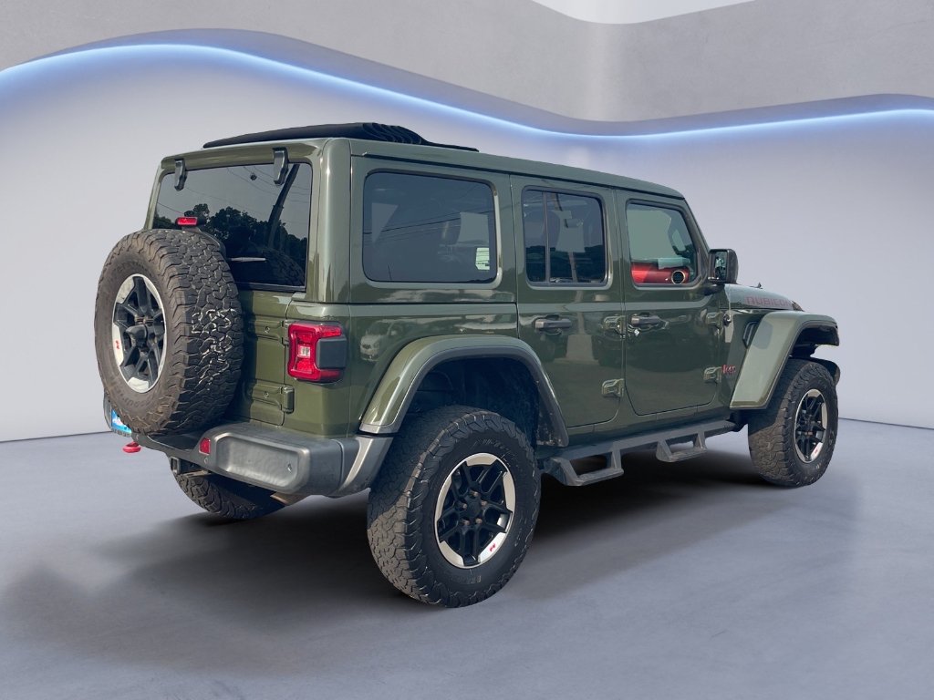 Used 2021 Sarge Green Clearcoat Jeep Unlimited Rubicon image 18