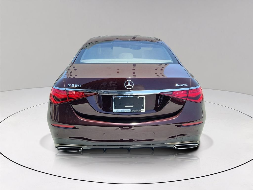 Certified Used 2023 Red Mercedes-Benz S 580 image 5