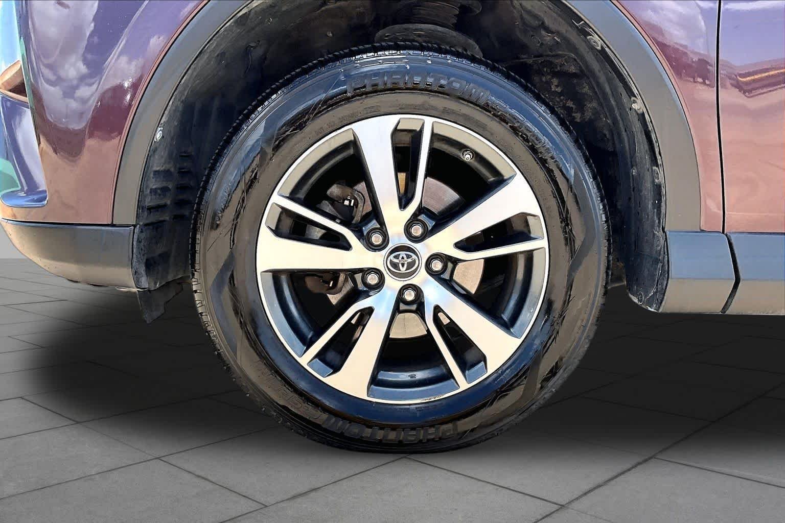 Used 2017 Black Currant Metallic Toyota XLE image 11