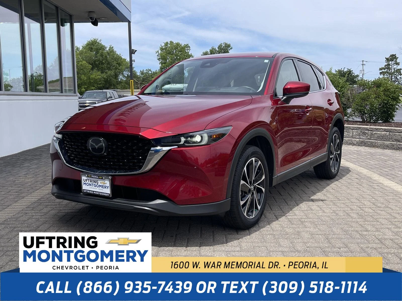 Used 2022 Soul Red Crystal Metallic Mazda 2.5 S Premium Plus Package image 1