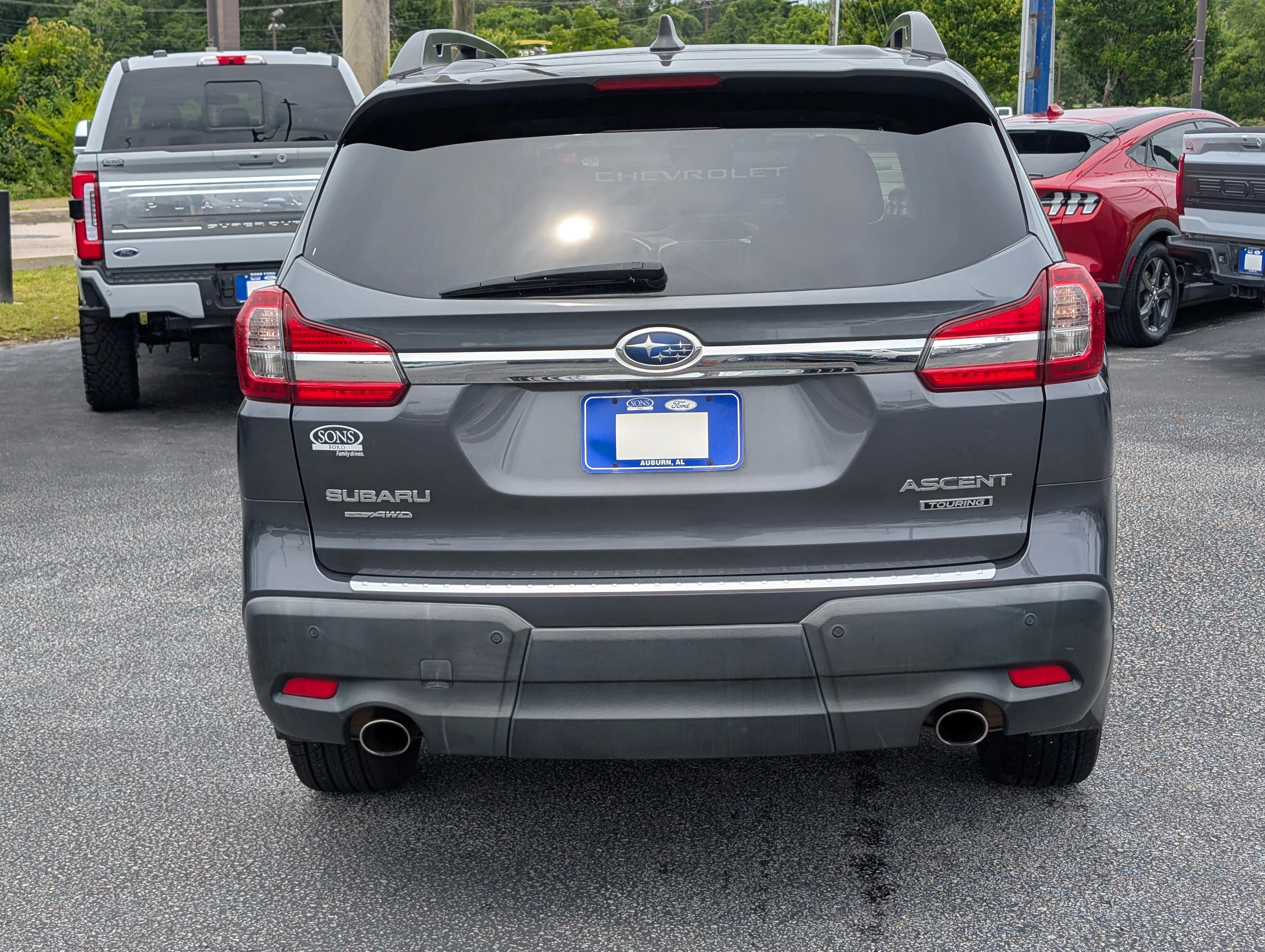 Used 2020 Magnetite Gray Metallic Subaru Touring image 10