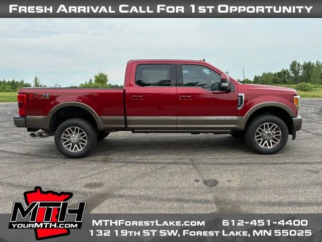 Used 2019 Red Ford King Ranch image 1