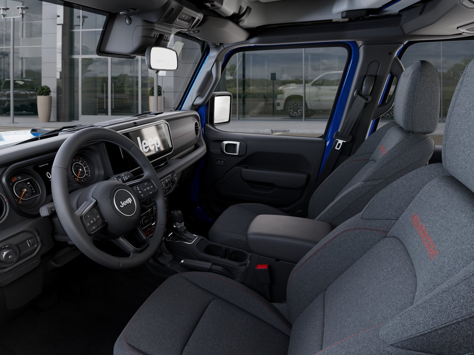 New 2026 Hydro Blue Pearlcoat Jeep Rubicon 4-Door image 48
