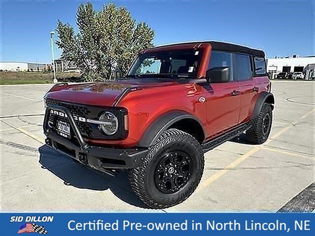 Certified Used 2023 Hot Pepper Red Metallic Tinted Clearcoat Ford Wildtrak image 1