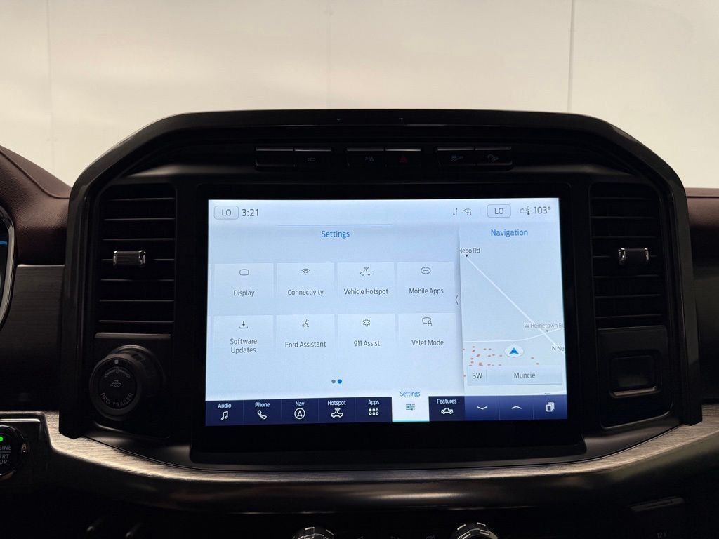 Used 2022 Blue Ford Lariat image 50