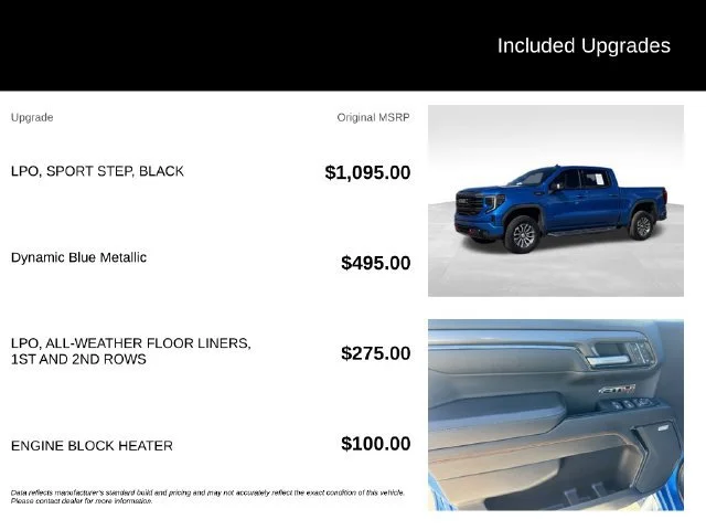 Certified Used 2023 DYNAMIC BLUE METALLIC GMC AT4 image 5