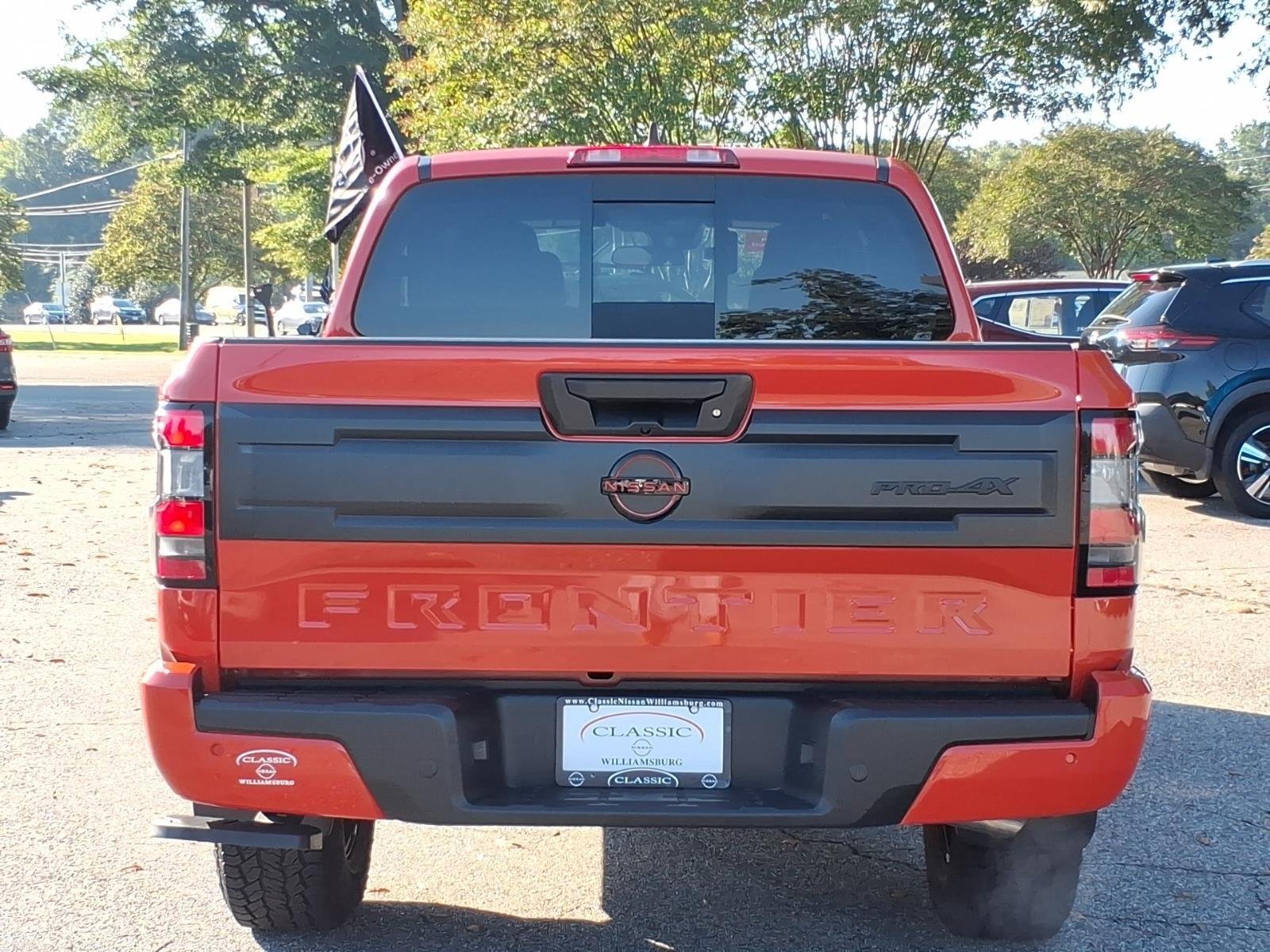 Used 2025 Afterburn Orange Nissan PRO-4X image 8