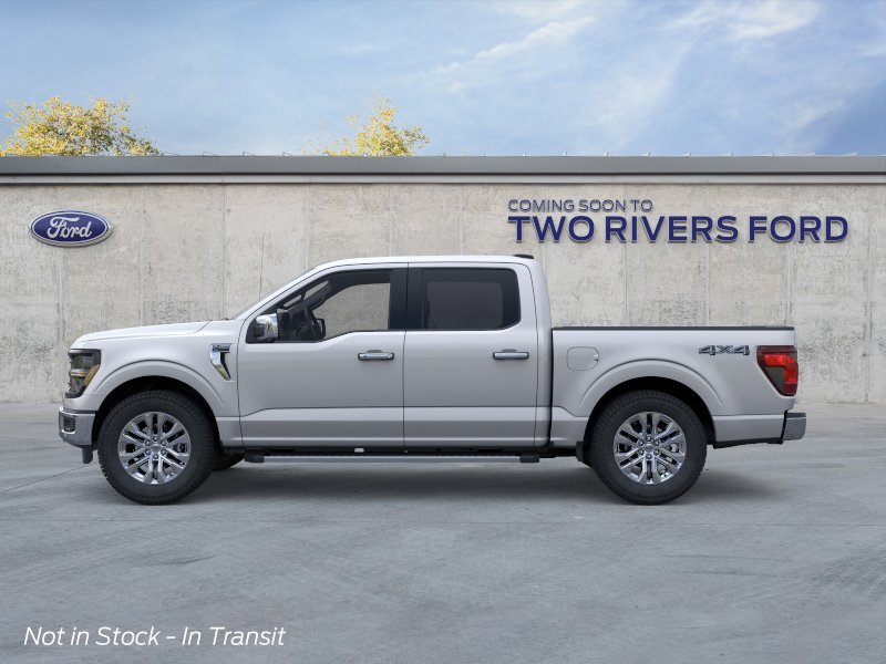 New 2026 Iconic Silver Metallic Ford XLT image 3