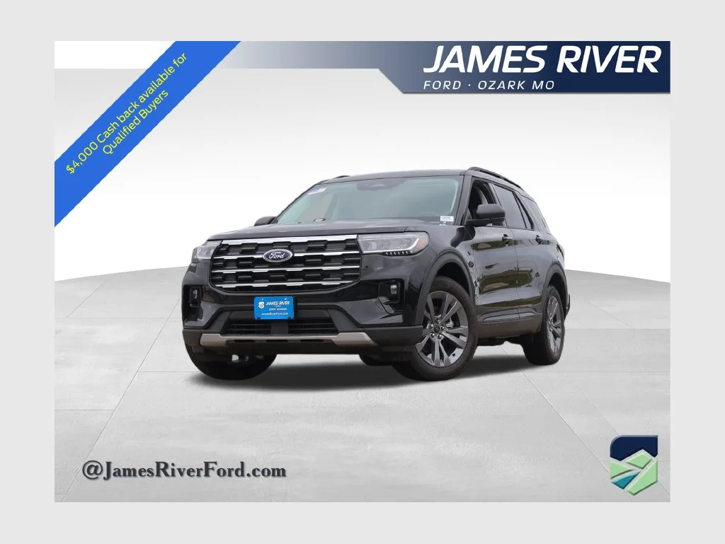 New 2026 Agate Black Metallic Ford Active image 1