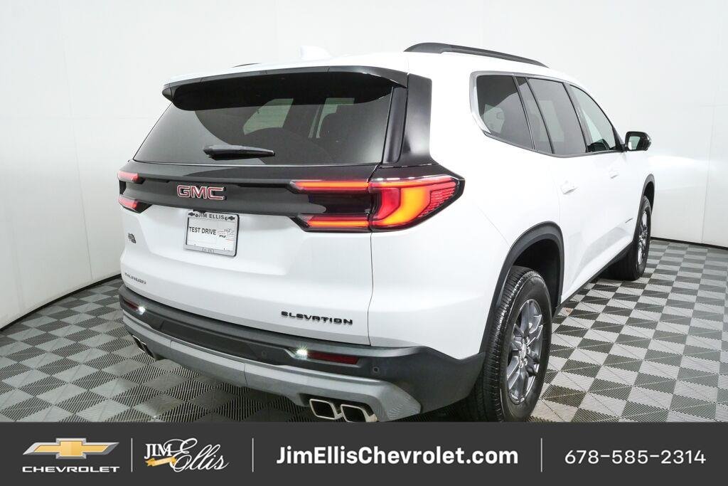 Certified Used 2025 Summit White GMC Elevation image 3