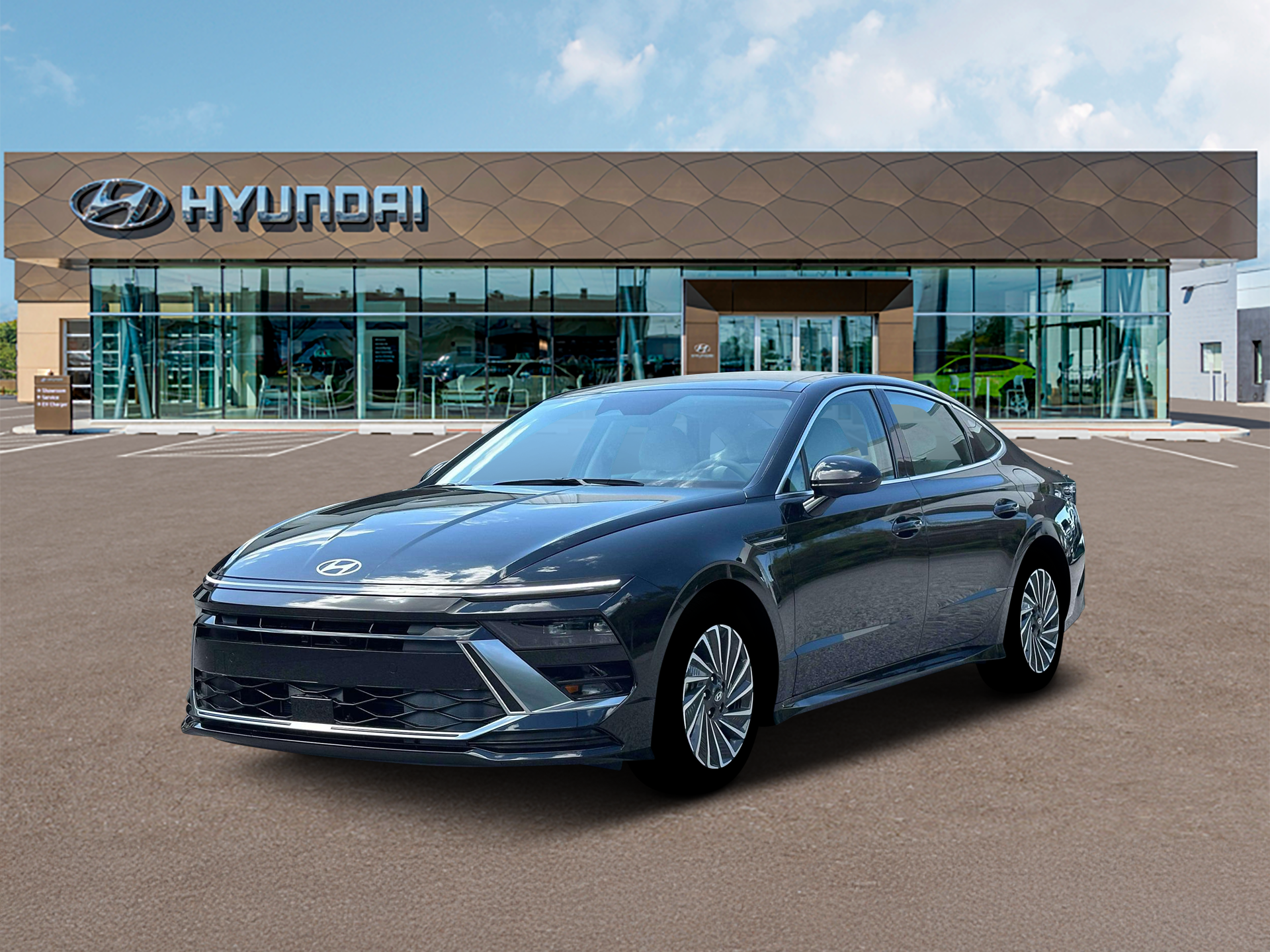 New 2026 Black Hyundai SEL image 1