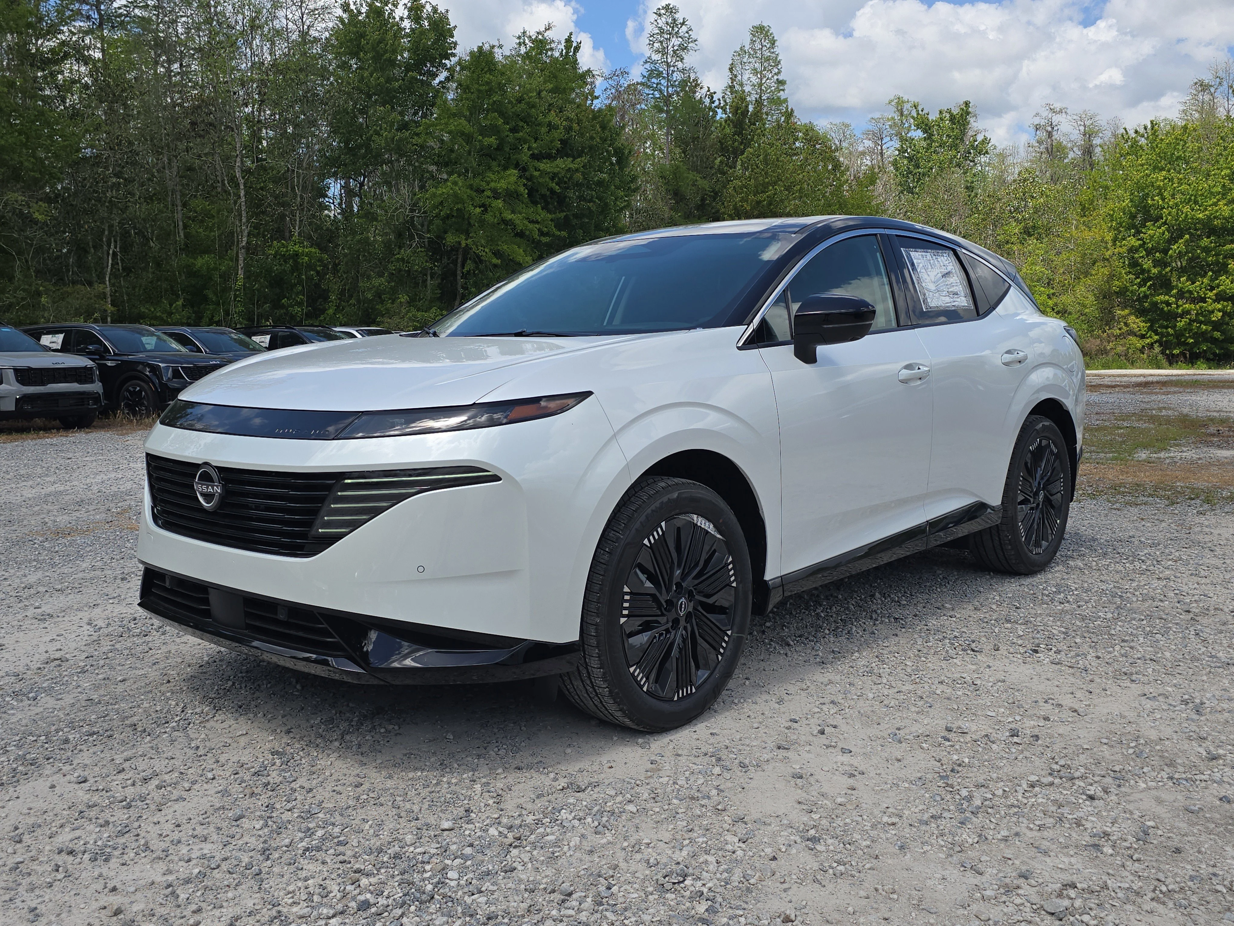 New 2026 Everest White Pearl TriCoat / Super Black Two-tone Nissan Platinum image 4