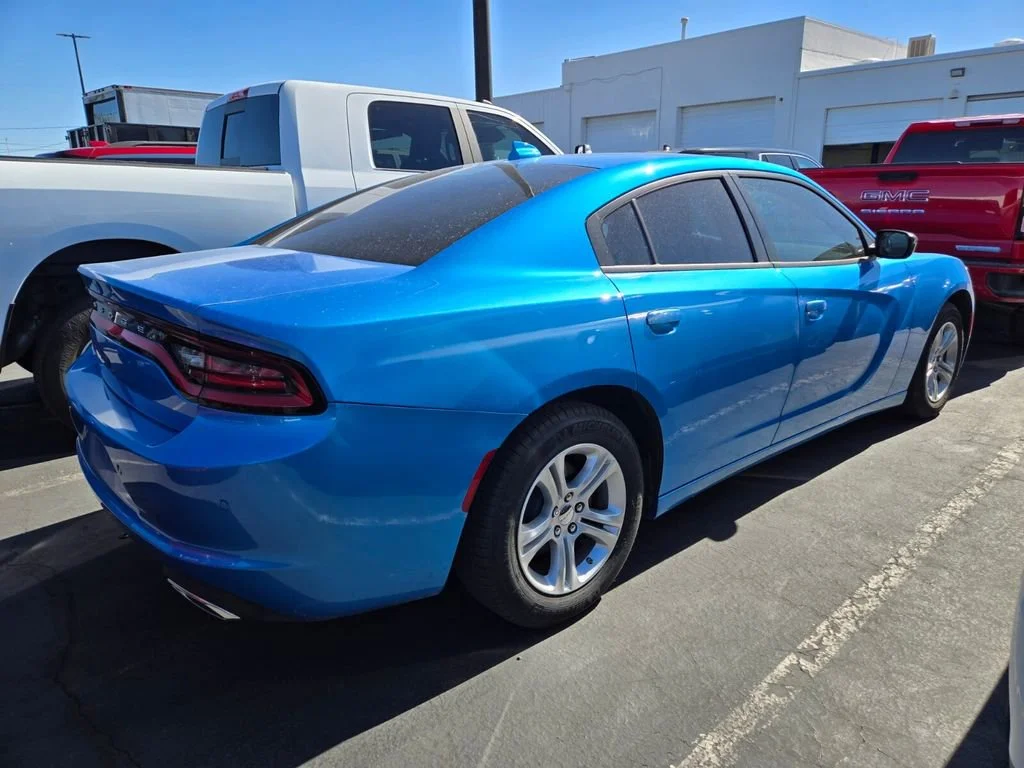 Used 2023 B5 Blue Pearlcoat Dodge SXT image 2