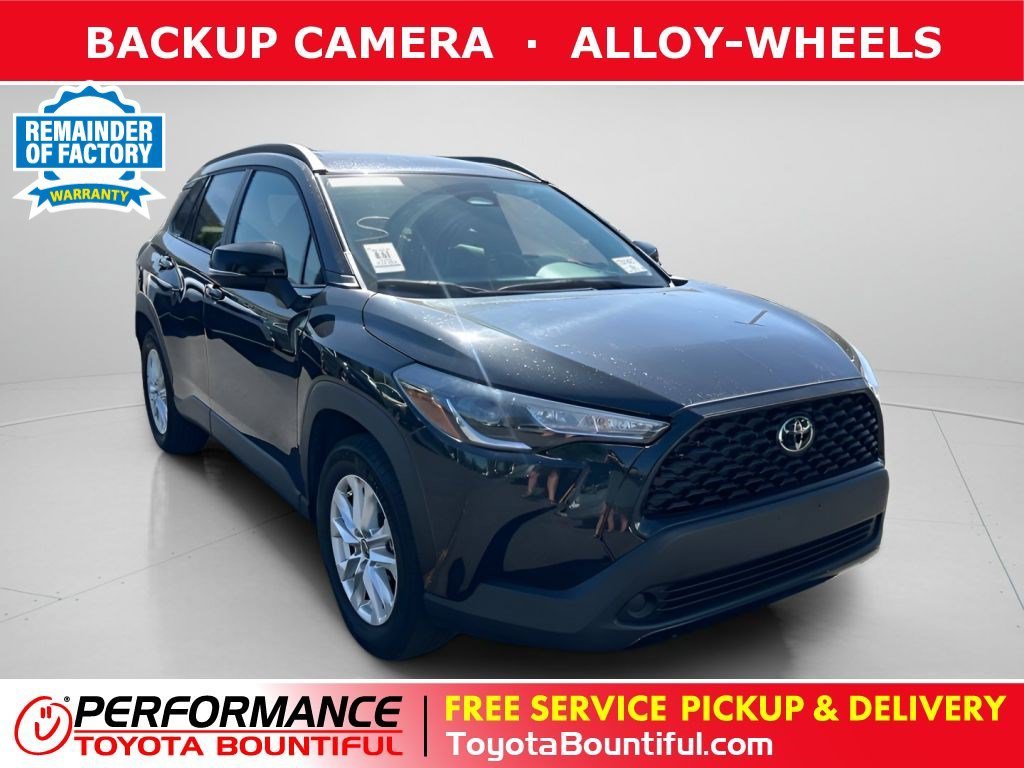 Used 2025 Jet Black Toyota LE image 1