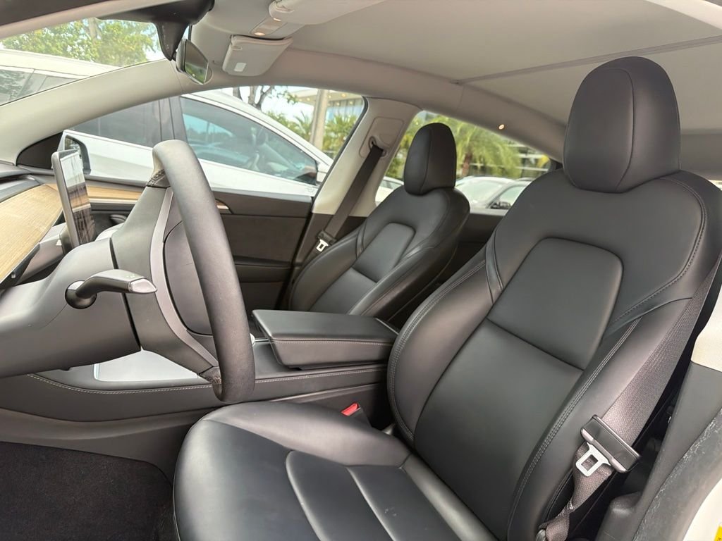 Used 2023 Pearl White Multi-Coat Tesla Long Range image 3