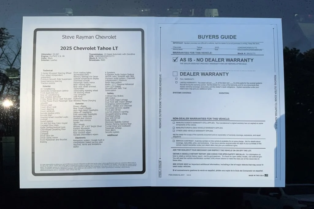 2025 Chevrolet Tahoe LT - Photo 28