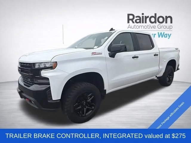 Used 2021 Summit White Chevrolet LT Trail Boss image 3