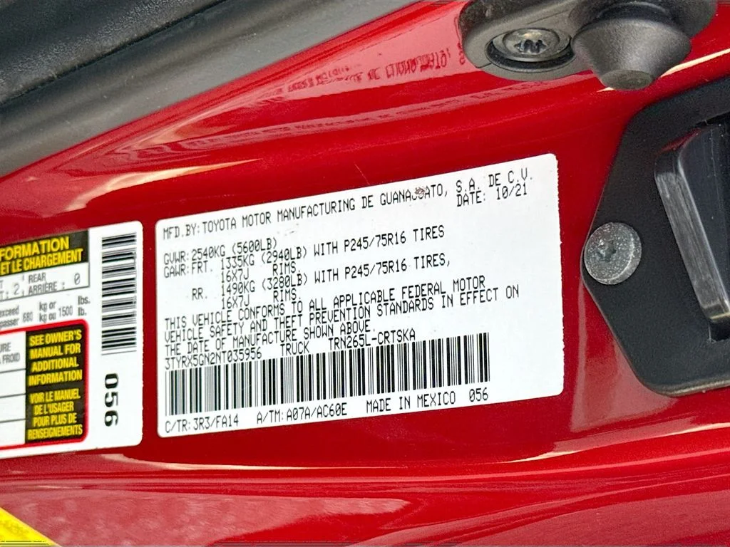 Used 2022 Red Toyota SR image 29