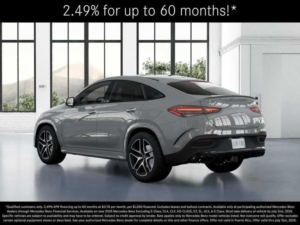 New 2026 MANUFAKTUR Alpine Grey Mercedes-Benz AMG® GLE 53 4MATIC+ Coupe image 29