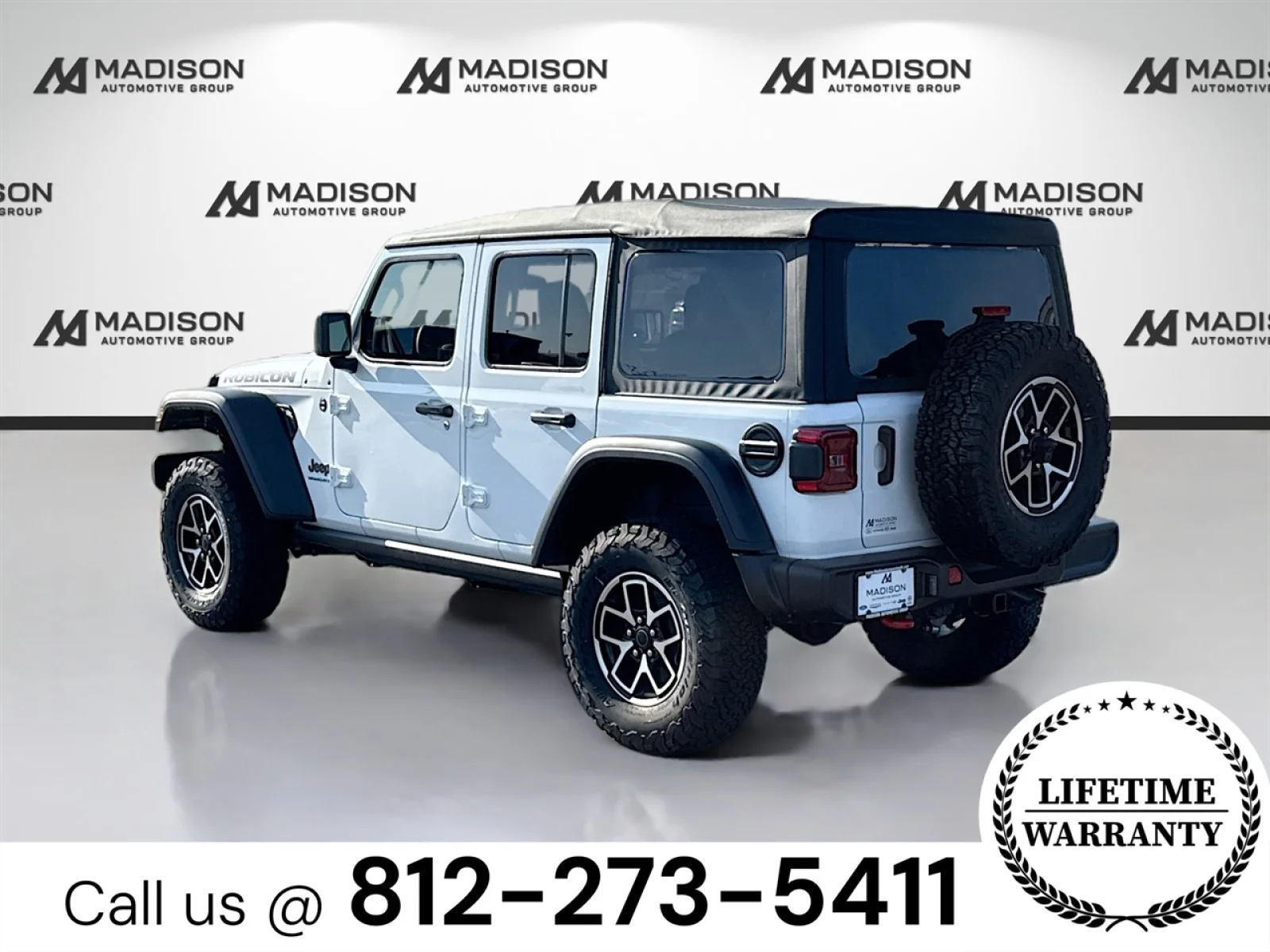New 2026 Bright White Clearcoat Jeep Rubicon image 7