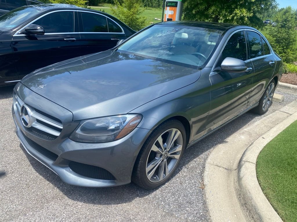 Used 2018 Selenite Gray Metallic Mercedes-Benz C 300 image 2