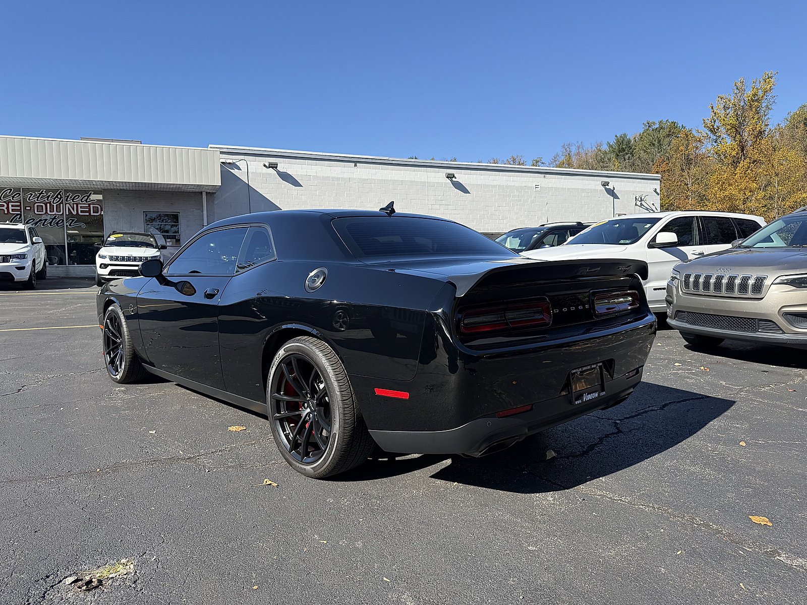 Used 2023 Pitch Black Clearcoat Dodge SRT Hellcat Jailbreak image 4