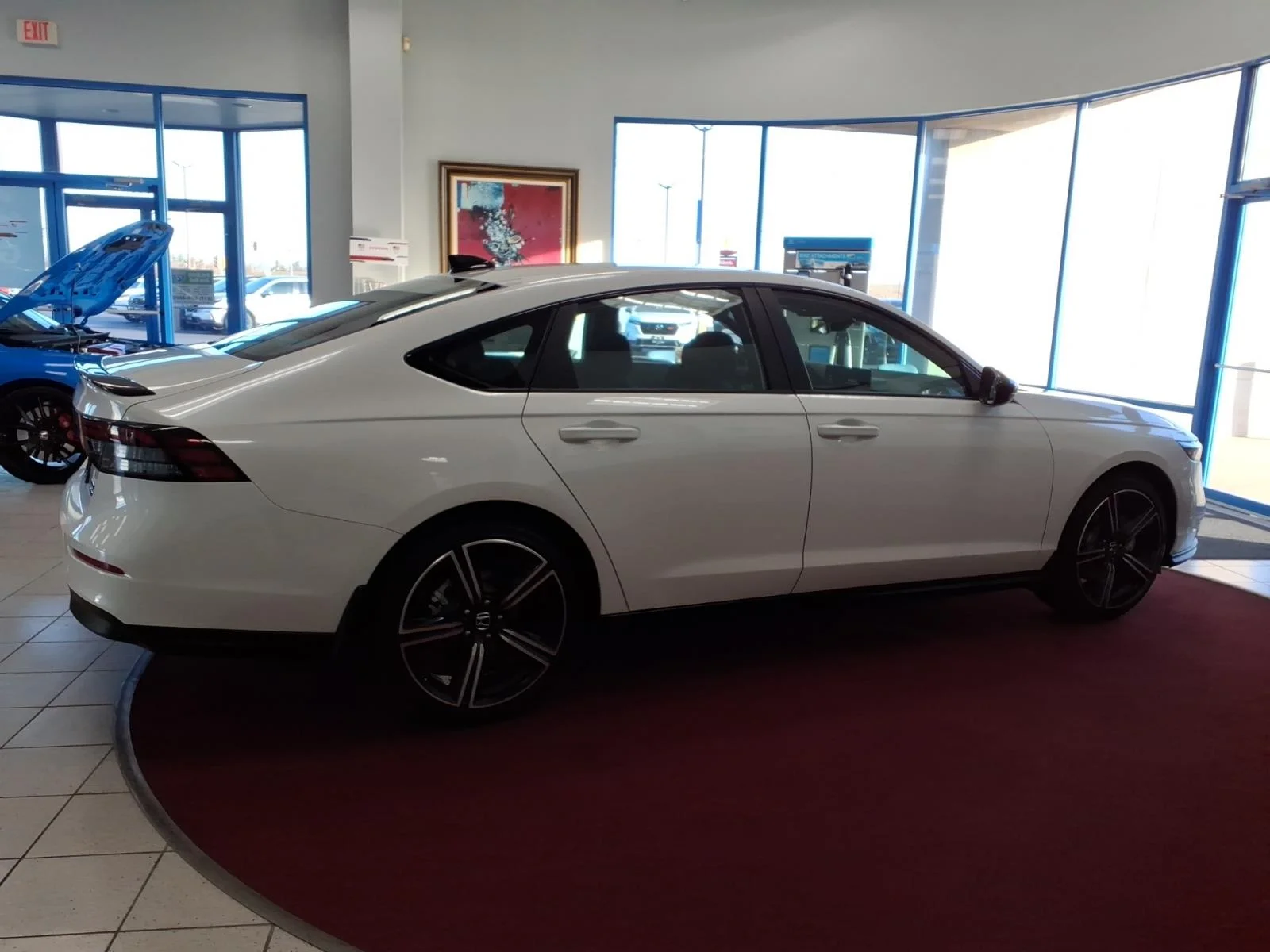 New 2026 Platinum White Pearl Honda Sport image 2