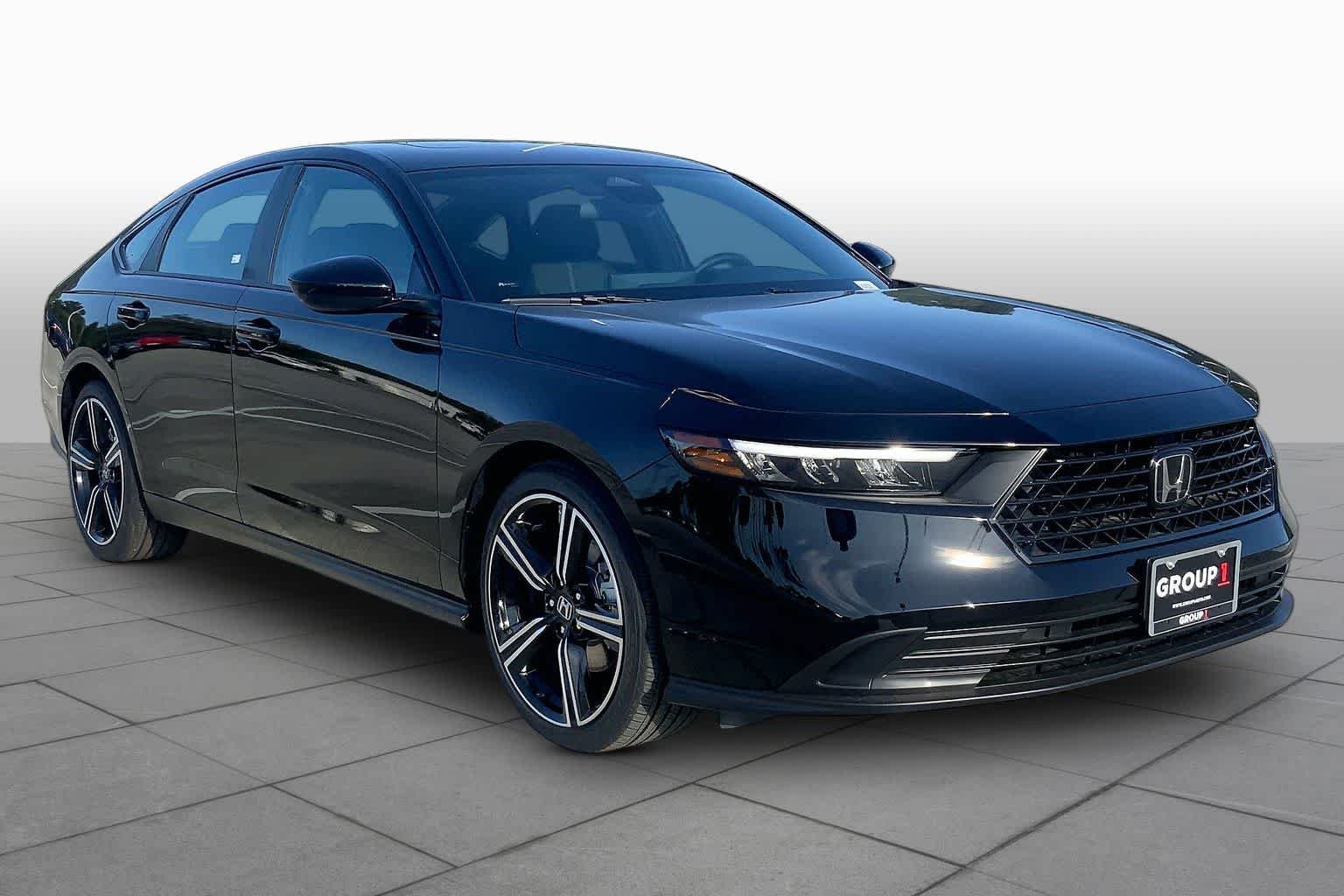 New 2026 Crystal Black Pearl Honda Sport Hybrid image 2