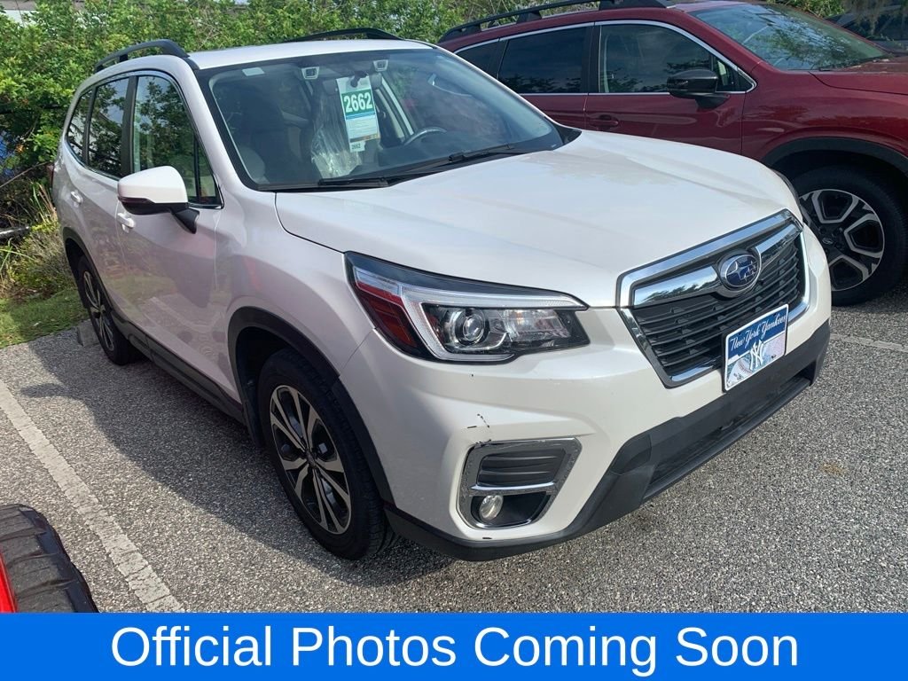 Used 2019 White Subaru Limited image 1