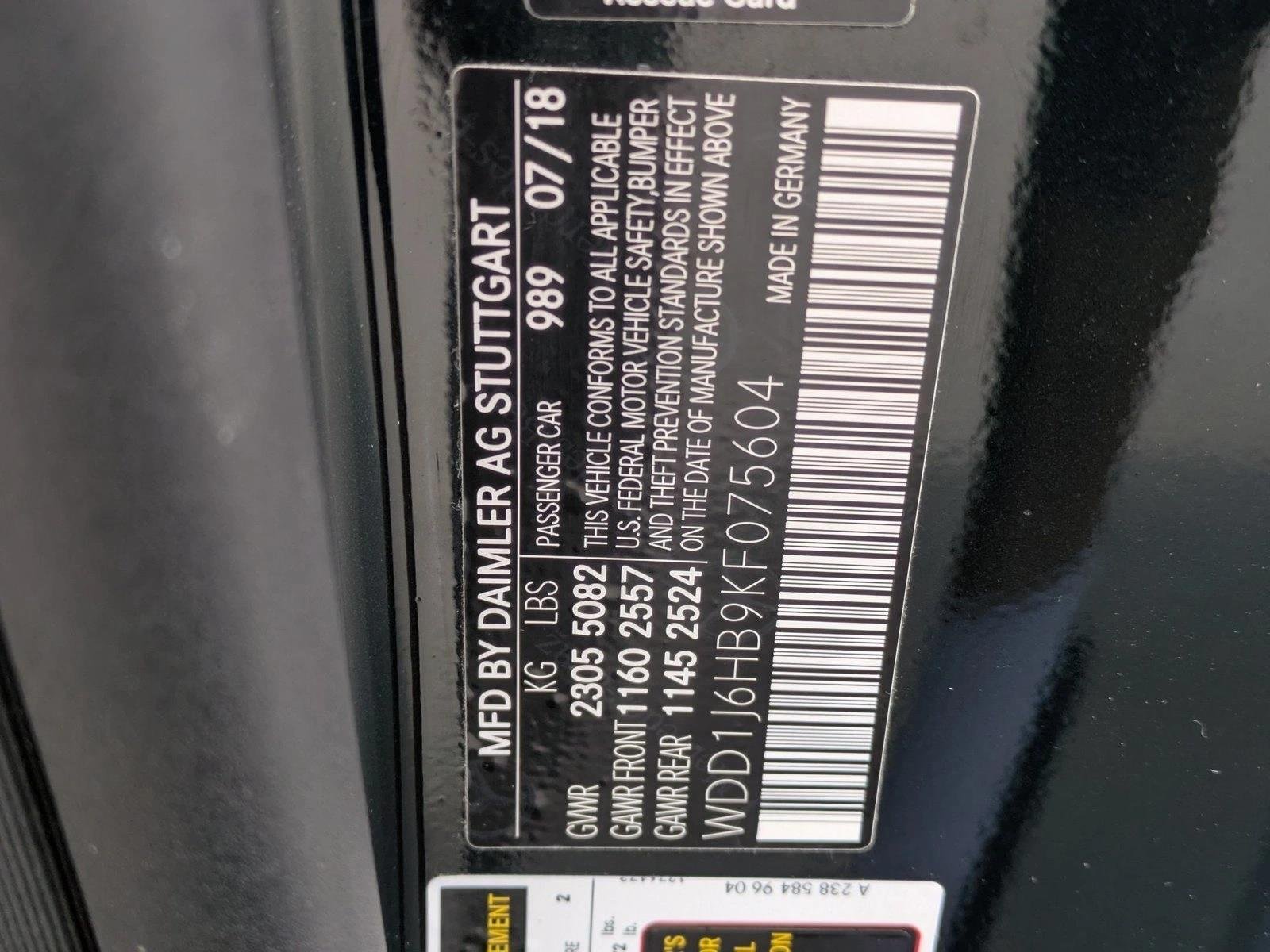 Used 2019 Emerald Green Metallic Mercedes-Benz E 450 image 16