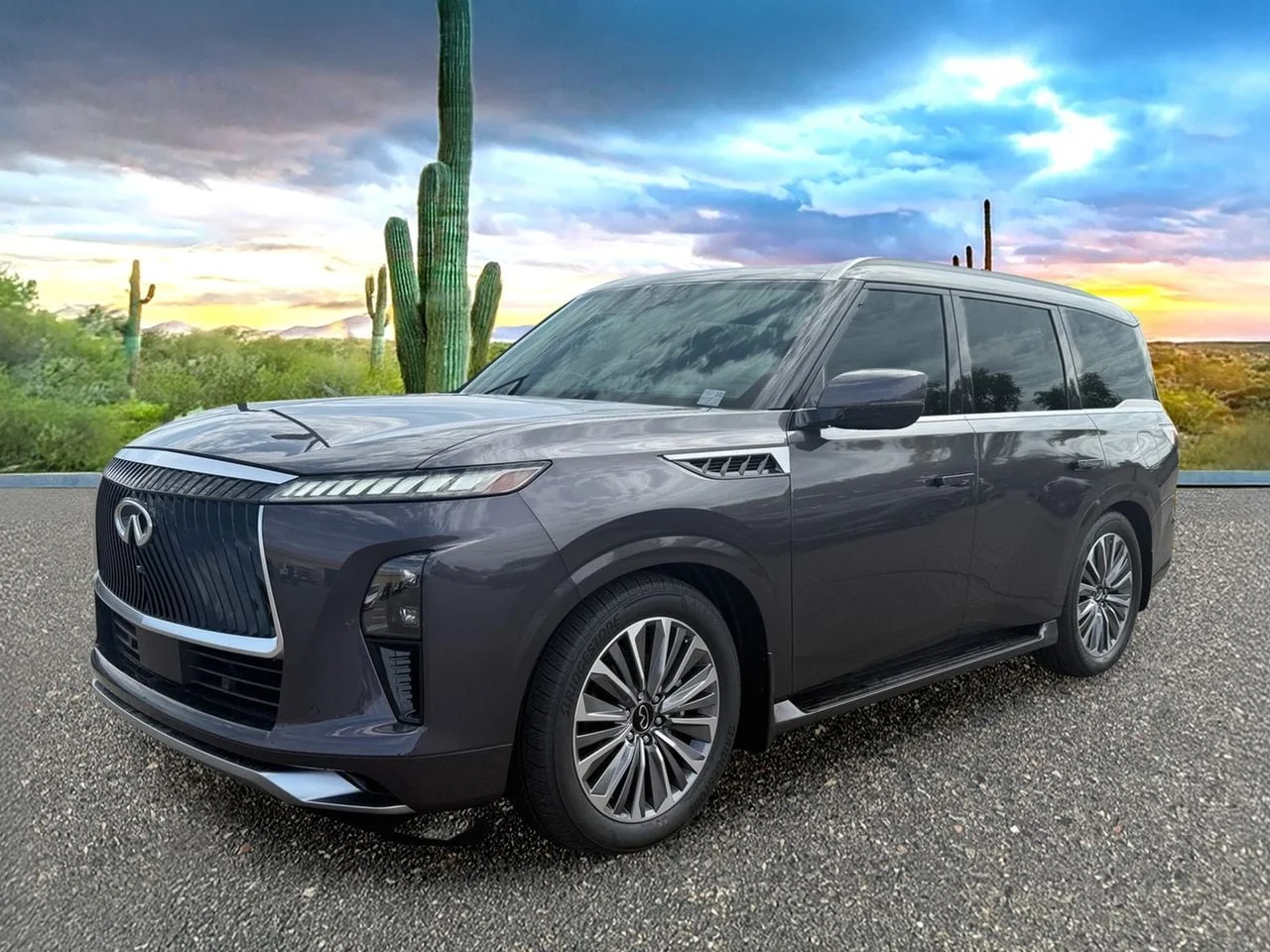 New 2026 ANTHRACITE GRAY INFINITI Luxe 4WD image 8