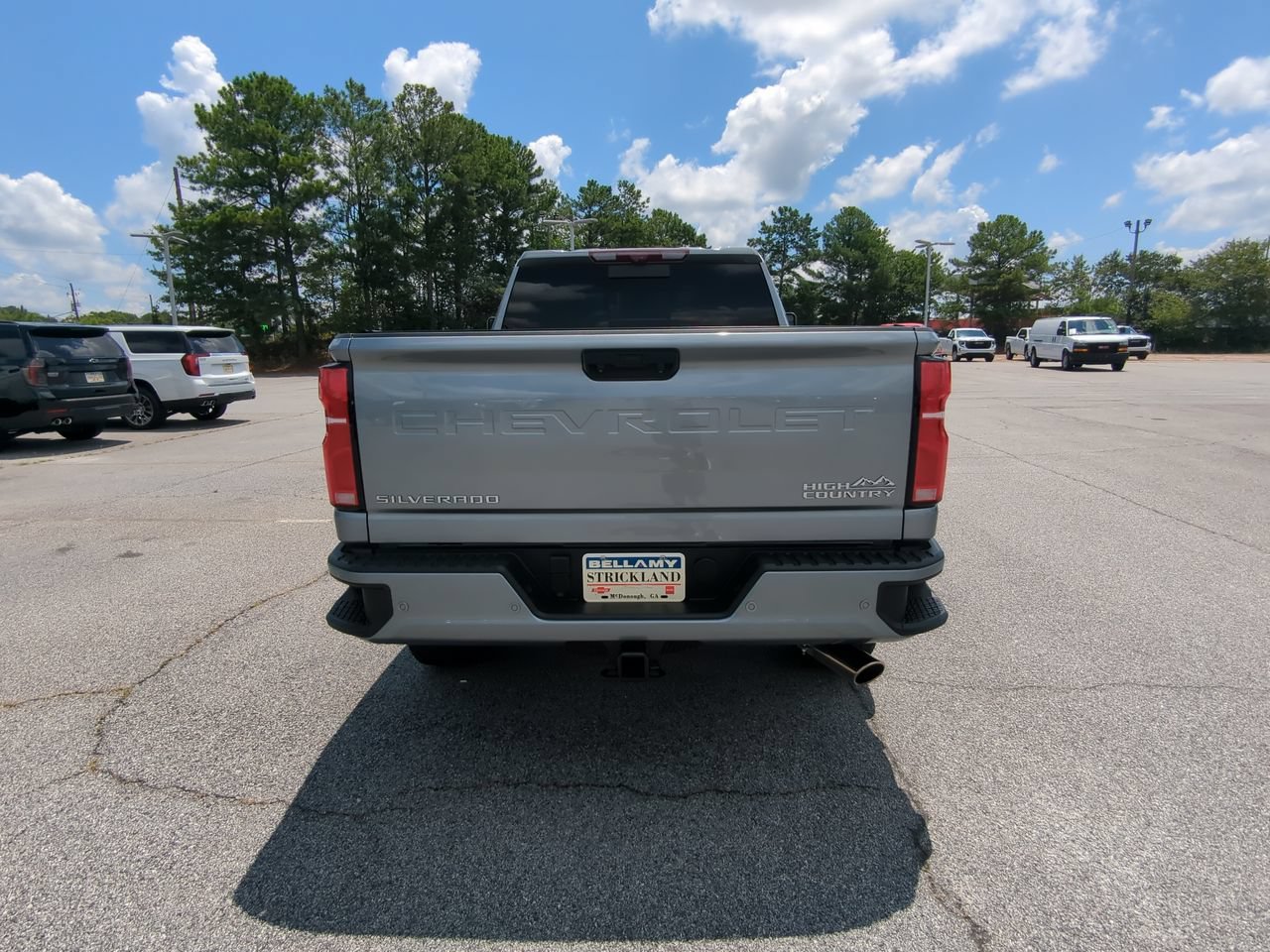 Used 2024 Sterling Gray Metallic Chevrolet High Country image 5
