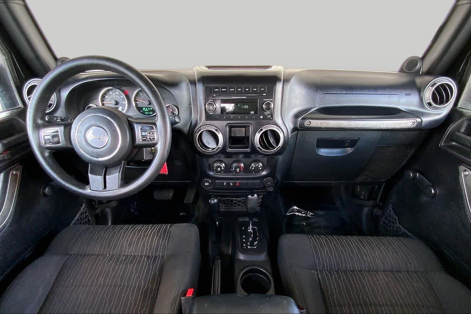 Used 2012 Black Forest Green Pearl Jeep Sport image 15