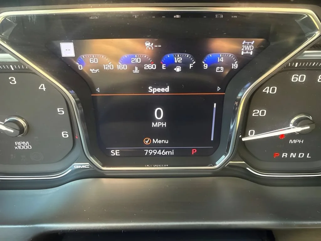 Used 2021 SATIN STEEL METALLIC GMC Denali image 30