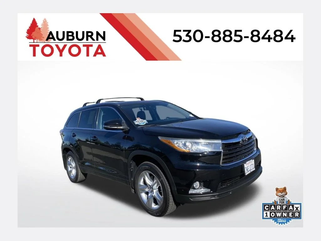 Used 2016 Midnight Black Metallic Toyota Limited image 1
