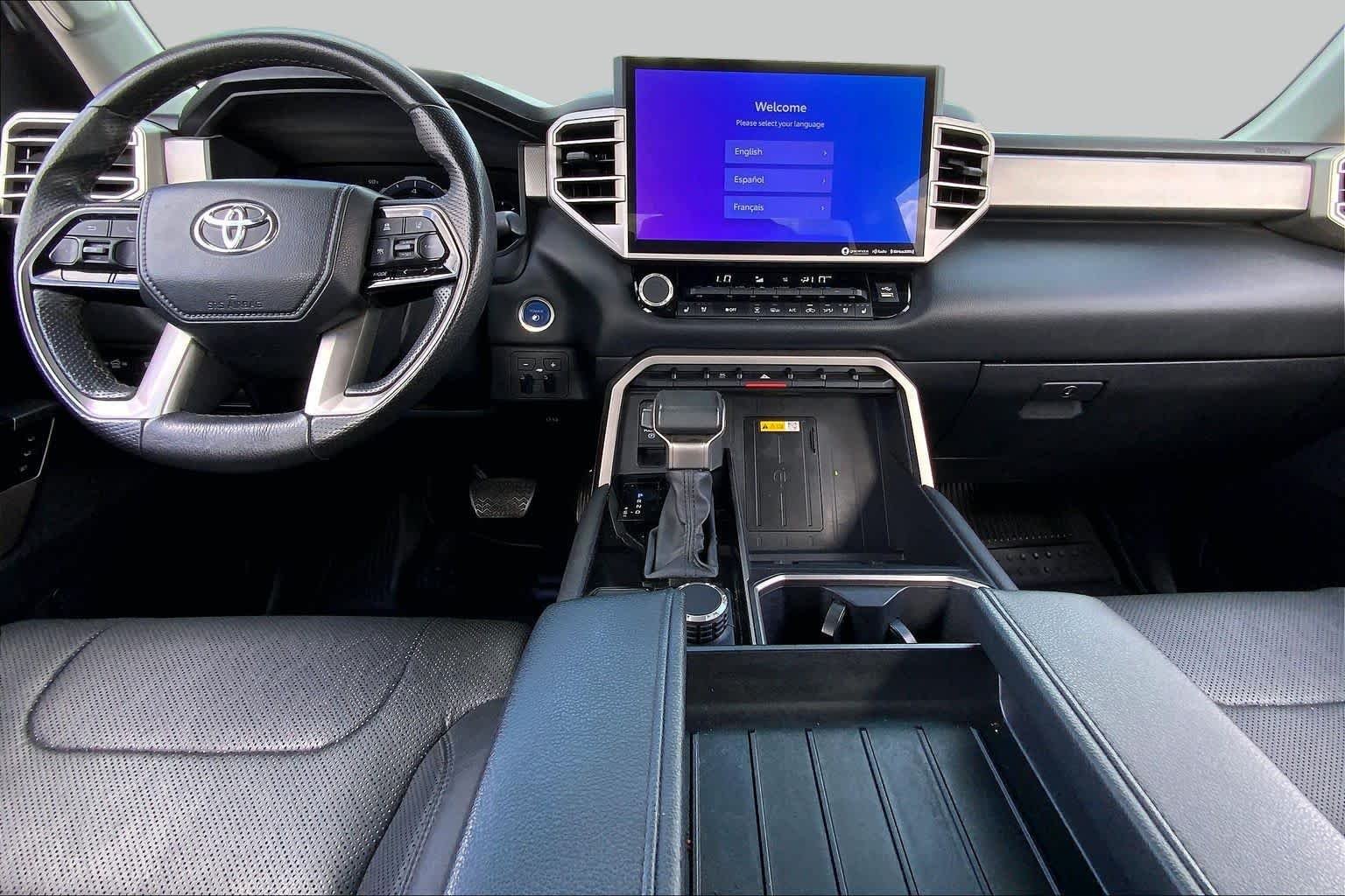 Used 2023 Celestial Silver Metallic Toyota Limited Hybrid image 15
