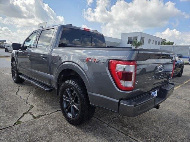 Used 2023 Carbonized Gray Metallic Ford LARIAT image 3