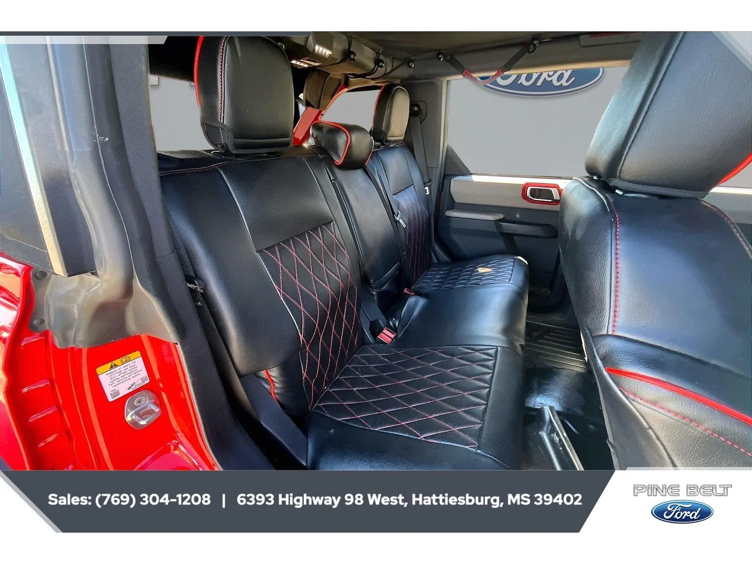 Used 2021 Race Red Ford Big Bend image 20