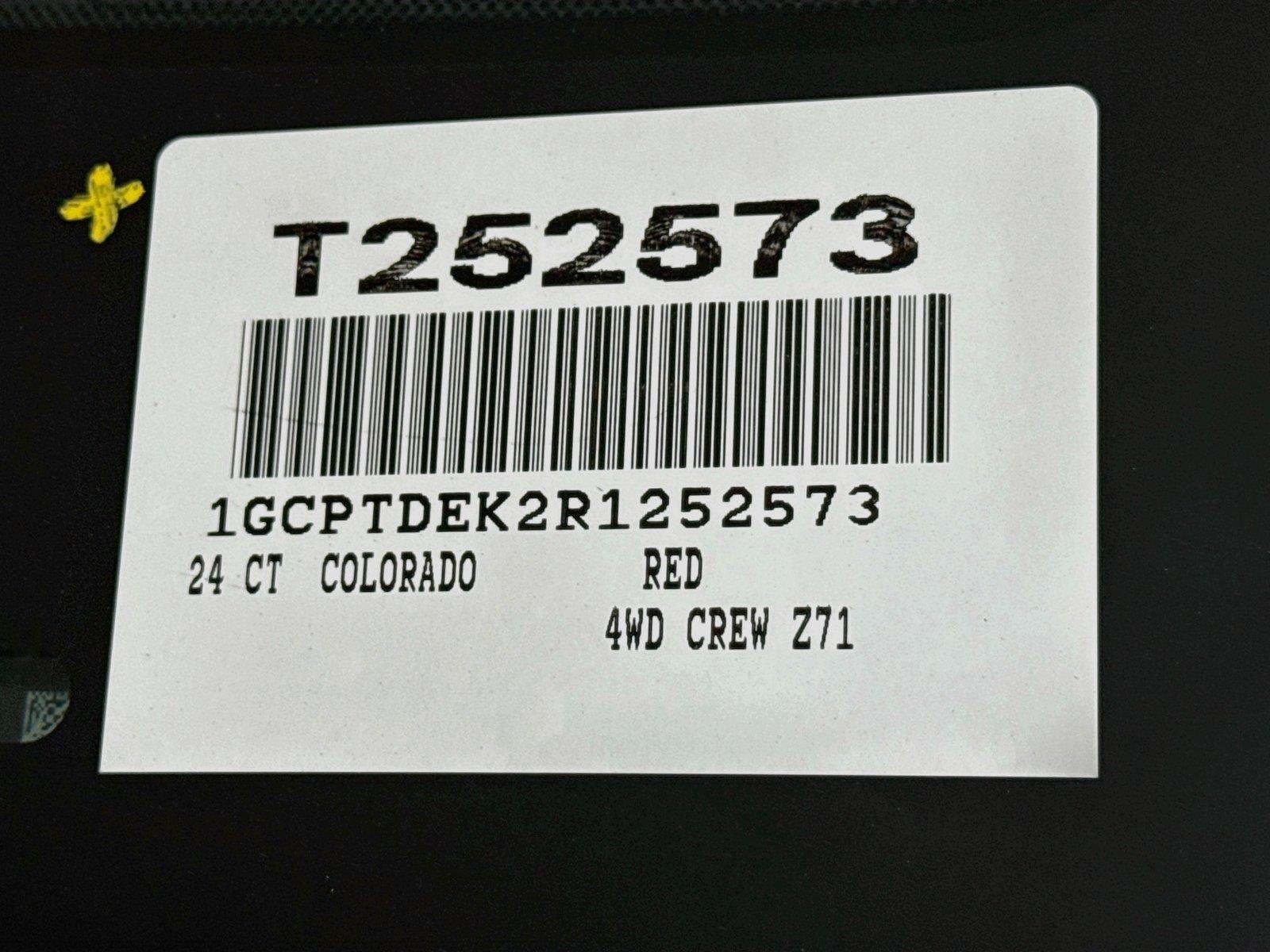 Used 2024 Radiant Red Tintcoat Chevrolet 4WD Z71 image 43