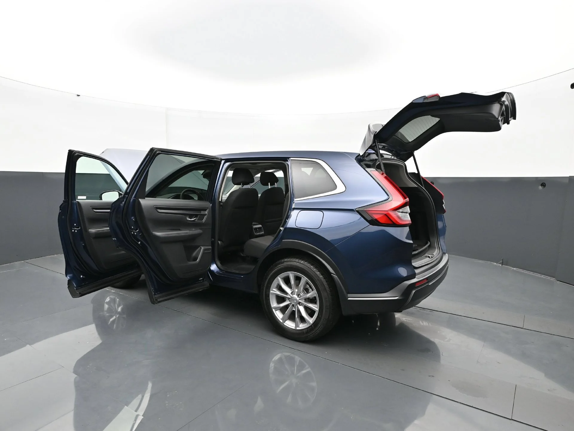 Used 2024 Blue Honda 5D WAGON EX AWD image 35