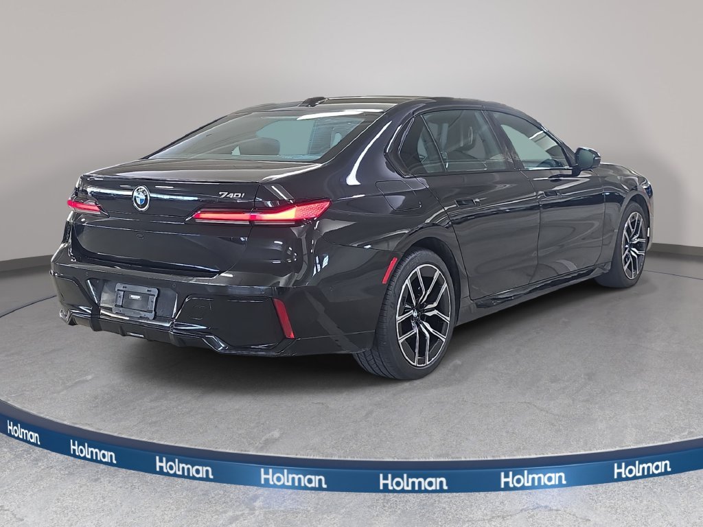 Certified Used 2023 Black Sapphire Metallic BMW 740i image 7