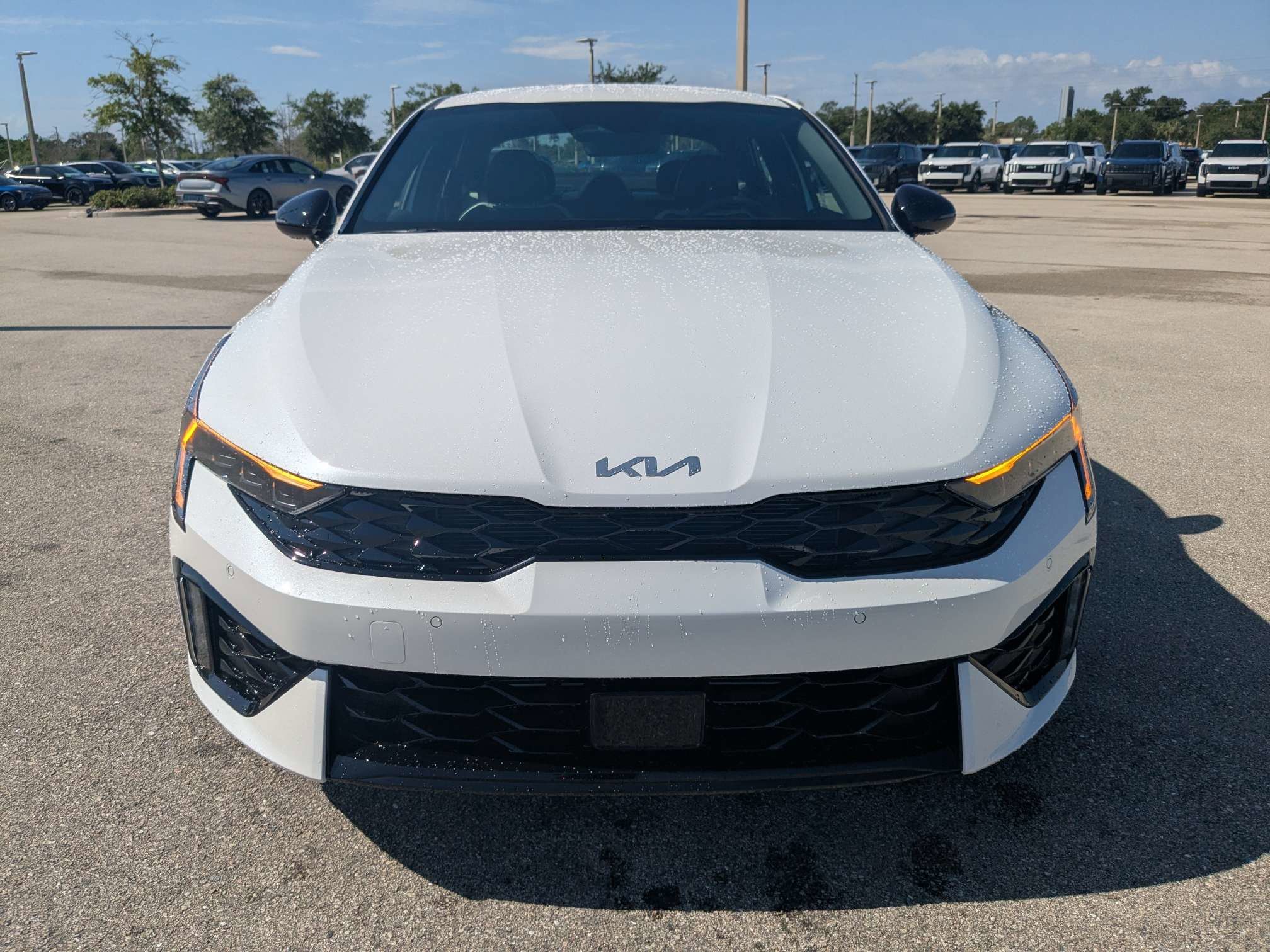 New 2026 Snow White Pearl Kia GT-Line FWD image 3