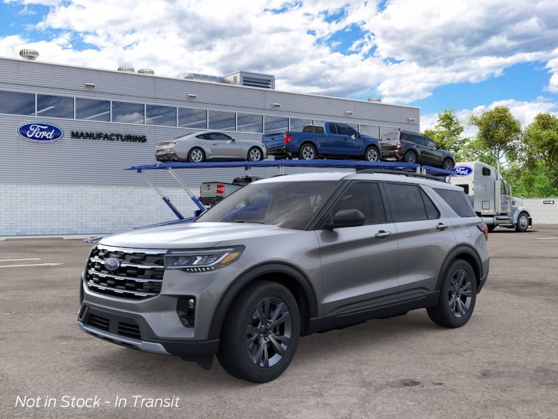New 2026 Carbonized Gray Metallic Ford Active image 1