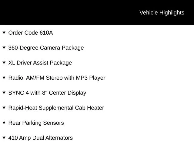New 2026 Agate Black Metallic Ford F-350® XL image 3