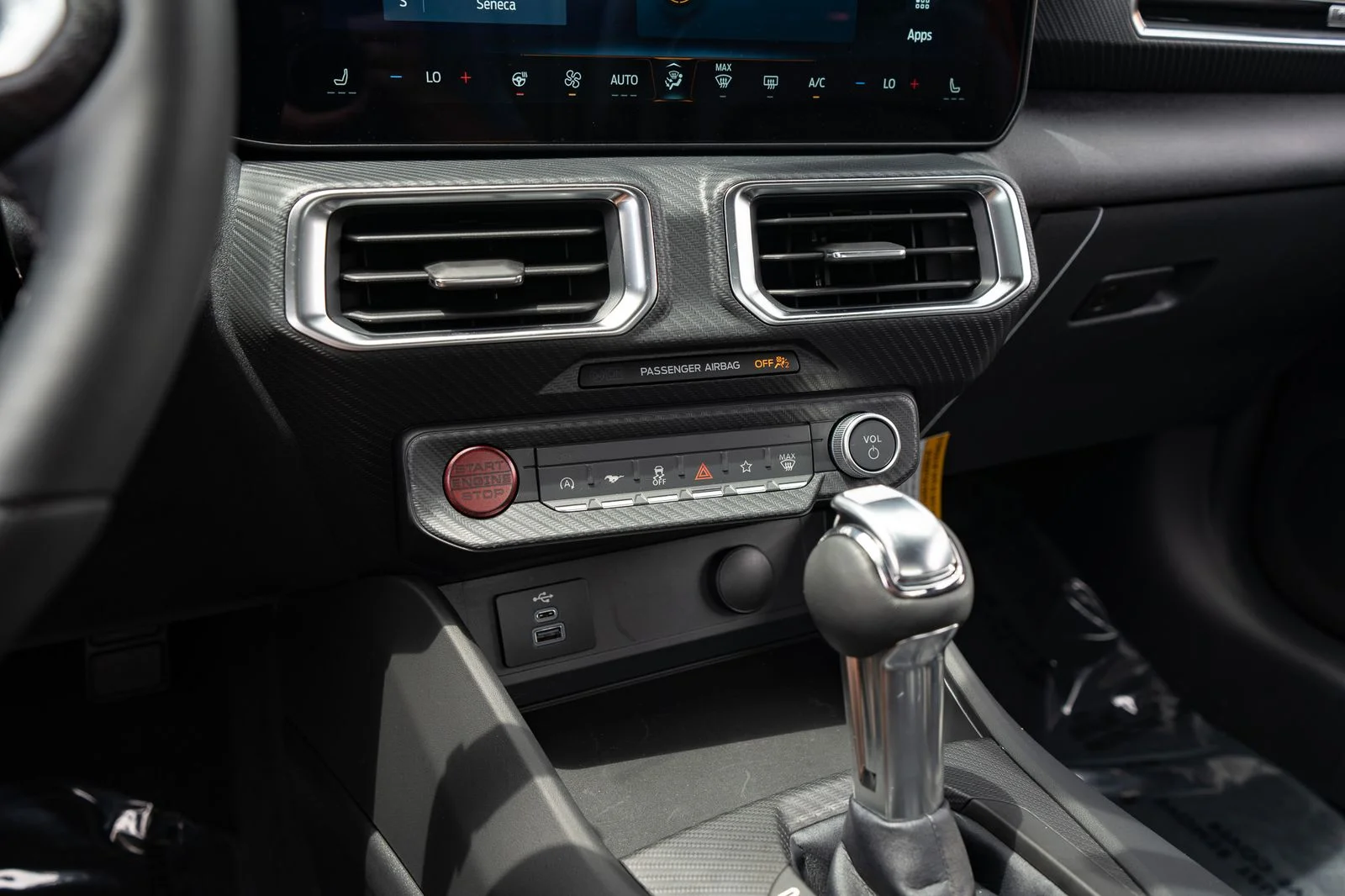 New 2026 Orange Fury Metallic Tri-coat Ford EcoBoost® Premium Fastback image 22